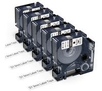 Invoker Compatible avec 40913 S0720680 avec Dymo D1 9 mm x 7 m pour Dymo LabelManager 160 210D 280 360D 420P PnP 500TS, compatible avec Dymo 40913 A40913 Noir sur blanc