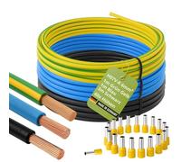 INVOLT H07V-K kit 6mm² coffret compteur 1-1-3m, 60 embouts, testeur