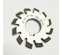 Involute Kit de fraisage à engrenages 8 pièces avec module M2 en acier rapide avec angle de pression de 20 degrés, ouverture de 22 mm pour fraisage à dents droites