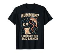 Invoquer ? I Thought You Said Saumon | Cat Pun T-Shirt