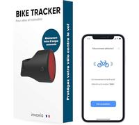 Balise connectée Invoxia Bike Tracker Noir et Rouge Noir G