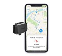Mini Tracker GPS Invoxia- Traceur GPS étanche avec Alertes Antivol en Temps Réel- Jusqu’à 3 Mois d’Autonomie- Abonnement 1 Ans Inclus - Petit et Léger- Antivol Clé Bateau Matériel Photo