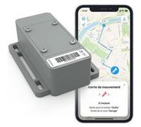 Invoxia Tracker GPS pour professionnel artisan ou industriel - BTP, construction, agriculture, transport - Autonomie jusqu'à 5 ans - Suivi GPS et alerte entrée & sortie de zone - Abonnement inclu 1 an
