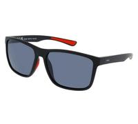 INVU By Swiss Eyewear Group Lunettes de sport pour homme Polarized IA22412A, bleu opaque, 59