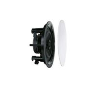 Artsound FL501 - Enceintes murales passives (2 pièces) - idéal pour l'intérieur, Le Salon, la Salle d'attente, la Cuisine, la Chambre, l'étude - 2 x 100W, 2 Voies, Circulaire, Blanc