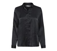 InWear, Femme, Blouses et Chemises, Noir, Taille: 36 FR Chemise en Soie Noire Premium - Leonore