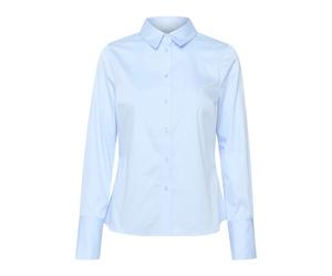 InWear - Chemise Slim-fit en Bleu Pastel - Femme - Blouses et Chemises - Bleu - Taille: 46 FR