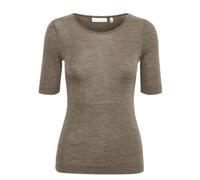 InWear, Femme, Tops, Brun, Taille: 40 FR T-Shirt Élégant