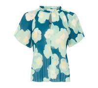InWear - Haut plissé fleuri vert poétique - Femme - Blouses et Chemises - Multicolore - Taille: 40 FR