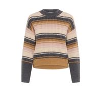 InWear Pull-over 'Garp' crème / caramel / gris basalte / rose, Taille M