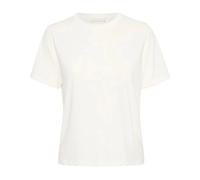 InWear - T-shirt col V classique Whisper White - Femme - Tops - Gris - Taille: 40 FR