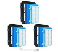 Inwee Lot de 3 filtres FC9331/09 pour aspirateur traîneau Philips FC8010/02, FC9332/09, FC9555, FC9550, FC9334, FC9333, FC9330, filtre de rechange pour Philips Power Pro Compact Cyclone série Active 5