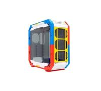 Boitier PC Moyen Tour E-ATX InWin Airforce RGB avec panneau vitré - Blanc/Rouge/Bleu/Jaune