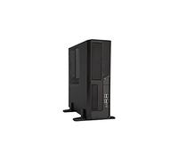 InWin BL040 Boîtier PC de Bureau Micro-ATX Mini-ITX avec Alimentation TFX 450 W préinstallée, 11,5 L, Ports USB 3.0 en façade, 4 emplacements discrets, Noir