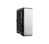 InWin Chopin Max-Mini-ITX Étui avec Bloc d'alimentation 200 W 80+ doré, Compatible avec AMD, processeur Intel Personnalisable I/O Strip-Silver-IW-CS-CHOPINMAXSIL-PS200W
