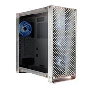 InWin Dubili Full Tower Châssis de Jeu (série iBuildiShare) avec Ventilateur ARGB préinstallé x 4 (Gris Titane)