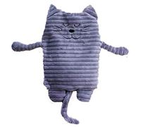 Inwolino 4038904087885 8788 Peluche chauffante en forme de chat Gris 17 x 26 cm