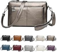 INXKED Large Capacity Phone Bag Crossbody Bag, Large Capacity Crossbody Bag for Women, Multiple Pockets Purse (01,M)