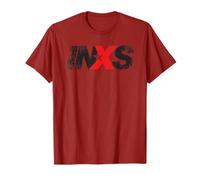INXS Distressed Logo On Colors T-Shirt