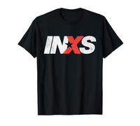 INXS - EW Logo Black T-Shirt