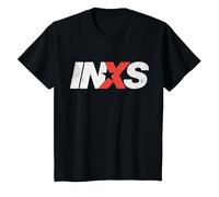 INXS EW Logo Black T-Shirt, Enfant, Noir, 10 Ans