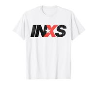 INXS - EW Logo White T-Shirt