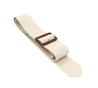 Inzegao Ceinture de rechange pour femme avec boucle en métal et anneau en D, Sans anneau en D Beige, taille unique