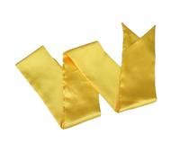 Inzegao Ceinture large en satin pour arts martiaux Kung Fu Tai Chi Uniforme Pratique Vêtements Ceinture Ceinture, jaune, 4.7 x 78.7 inch