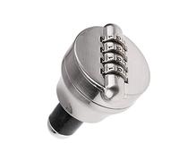 Inzopo Cadenas à Combinaison pour Bouteille de Vin Code 4-Chiffre Serrure en Alliage Zinc