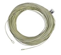 Inzopo Ligne de pêche à la mouche flottante WF 3F/4F/5F/6F/7F/8F pour truite Vert mousse WF7F
