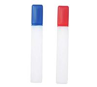 Inzopo Lot de 2 boîtes de rangement en plastique transparent pour aiguilles à tricoter 41 cm
