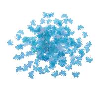 Inzopo Lot de 200 confettis de Table à Papillons Brillants pour Mariage, Anniversaire, fête prénatale
