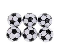 Inzopo Lot de 6 balles de golf fantaisie avec motif de balles de sport - Football
