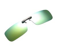 Inzopo Lunettes de soleil à verres polarisés UV400 à clipser - Vert clair - Taille unique