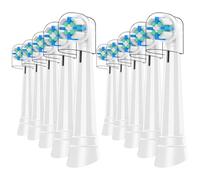 IO Brossette Compatible avec Oral-B iO -Lot De 10 -Brossette de Rechange Ronde Pour Les Brosses Electriques Compatible avec Oral B iO Ultimate Clean Series 2 3 4 5 6 7 8 9 10