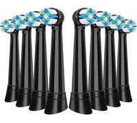 Io Brossette Compatibles Avec Oral B Io, Brossettes De Rechange Compatibles Avec Les Brosses À Dents Électriques Oral-B Io Series 2/3/4/5/6/7/8/9/10 Ultimate Clean Gentle Care¿8 Noir¿[Z841]