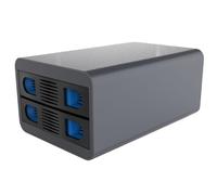 IO Crest SY-ENC50124 Plateau à 2 Baies sans Outils 2,5" 8,9 cm SATA Non Raid Externe USB 3.0