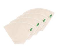 Io Nova ® Lot de 4 filtres à café réutilisables en coton