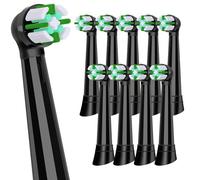 IO Têtes compatibles avec Oral B iO Brosse à dents électrique, nettoyage en profondeur pour enlever la plaque, pour iO 2/3/4/5/6/7/8/9/10 séries, 10 pièces