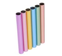 IOBIDDYS 6pcs Bouchons de Stylos de Manucure en Alliage de Zinc, Couvercles Opaques et Anti-lumière pour Prolonger la Durée de Vie des Stylos de Nail Art