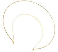 IOBIDDYS Aurã©ole Ange Dorã©e en Mã©tal Lã©ger et Dã©licat, Serrage-tãªte Accessoire Cheveux pour Engagements et Beautã©s, Structure Simple et Bien Faã§onnã©e