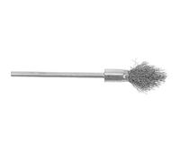 IOBIDDYS Brosse Métallique Fine en Acier Tige Allongée pour Perceuse, Outil de Polissage Multifonctionnel pour Nettoyage et Élimination Rouille Industrielle