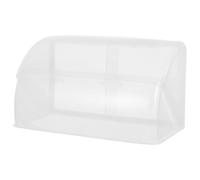 IOBIDDYS Cache-prise pour Usage Domestique et Commercial Installation Facile Étanche Double 86 Type en Plastique Boîtier Incliné, Protection pour Prise Électrique Extérieure