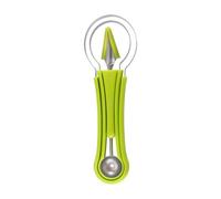 IOBIDDYS Cuillère à fruits en acier inoxydable, éplucheur et évideur de fruits, outil de sculpture de fruits pour maison, trancheuse, surface lisse, 1 set