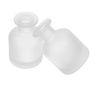 IOBIDDYS Flacons Diffuseurs Cylindriques Lot de 2 Nettoyage Simple en Verre 150ml Rechargeables Distribution Uniforme pour Parfum Bureau ou Voiture