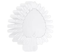 IOBIDDYS Nuancier de Vernis à Ongles Forme Cœur 21 Couleurs Plastique Facile à Utiliser Kit 2 Paquet 20 Pièces pour Salon et DIY Manucure Professionnelle