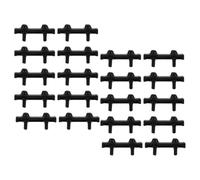 IOBIDDYS Protection d'angle Silicone 20pcs pour Accessoires Friteuse à Air Prévention Rayures Adapté aux Marques Variées