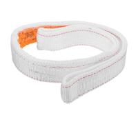 IOBIDDYS Sangles de Levage en Fibre de polypropylène Blanches, élingue de remorquage Robuste, légère, Facile à connecter et à Transporter pour déplacer des équipements Lourds sur Routes