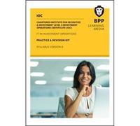 Ioc It In Investment Operations Syllabus Bpp Learning Media, (Auteur)