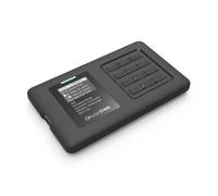 iodd ST400 Boîtier 2,5" Externe crypté - USB-C 3.1 Gen 1 | Odd/HDD virtuel amorçable (ISO, VHD, VMDK) | Chiffrement matériel AES256-XTS (76 Chiffres) | Bloqueur d'écriture matériel | Made in Korea